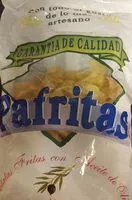 Mängden socker i Pafritas