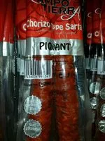 Mängden socker i Chorizo Sarta piquant