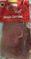 Mängden socker i Jambon serrano
