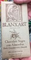 Mängden socker i Chocolate negro con almendras