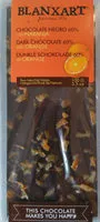 Mängden socker i dark chocolate 60% with Orange