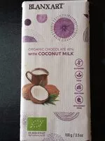 Mängden socker i Orgánica chocolate 60% with coconut milk