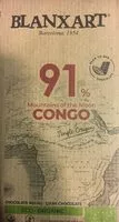 Mängden socker i 91% Cacao Forastero Congo