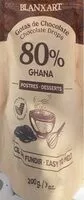 Mängden socker i Gotas chocolate 80% ghana