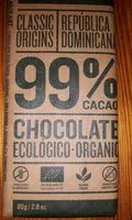 Mängden socker i Chocolate 99% cacao