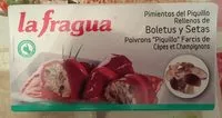 Mängden socker i Poivrons "Piquillo" farcis de cèpes et de champignons