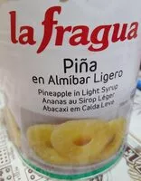 Mängden socker i Piña en almíbar ligero