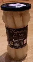 Mängden socker i Huerto de sabor - Esparragos blancos extra