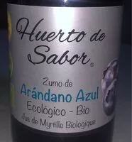 Mängden socker i Zumo de arandano azul