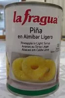 Mängden socker i PIÑA EN ALMÍBAR LIGERO