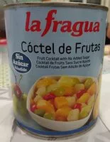 Mängden socker i CÓCTEL DE FRUTAS