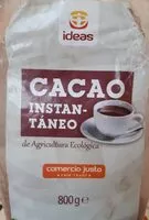 Mängden socker i Cacao ecológico instantáneo Biojusto