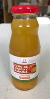 Mängden socker i Zumo de mango y naranja