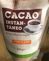 Mängden socker i Cacao instantaneo
