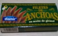 Mängden socker i Filetes de anchoa