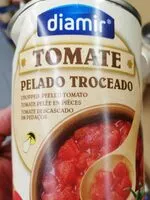 Mängden socker i Tomste pelado troceado