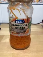 Mängden socker i Zanahoria rallada