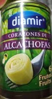 Mängden socker i Corazones de alcachofas