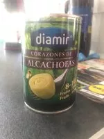 Mängden socker i Corazón de alcachofas