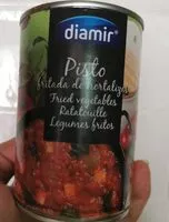 Mängden socker i Pisto fritada de hortalizas