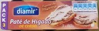 Mängden socker i Pate de higado de cerdo