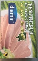 Mängden socker i Ventresca de atún claro en aceite de oliva
