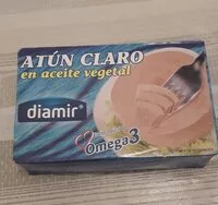 Mängden socker i Atún claro en aceite vegetal
