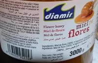 Mängden socker i Miel de flores