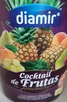 Mängden socker i Coltail de Frutas en almibar ligero