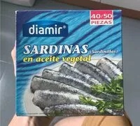 Mängden socker i Sardinas en aceite vegetal