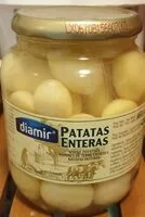 Mängden socker i Patatas enteras