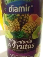Mängden socker i Macedonia de frutas