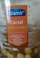 Mängden socker i Cóctel de encurtidos
