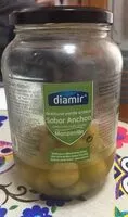 Mängden socker i Aceituna verde entera sabor anchoa