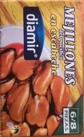Mängden socker i Mejillones en escabeche