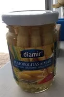 Mängden socker i Diamir épis de mais