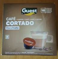 Mängden socker i Café cortado