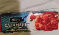 Mängden socker i Calamares salsa americana