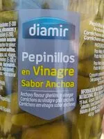 Mängden socker i Pepinillos en vinagre sabor anchoa