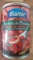 Mängden socker i Ensalada de pimientos del piquillo
