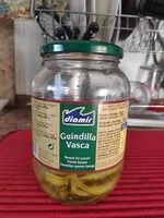 Mängden socker i Guindilla vasca