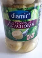 Mängden socker i Corazones de alcachofas