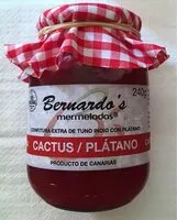 Mängden socker i Mermelada de cactus/ plátano