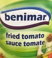 Mängden socker i Tomate frito Benimar