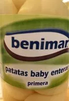 Mängden socker i Patatas baby enteras