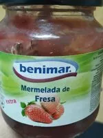 Mängden socker i Mermelada de fresa