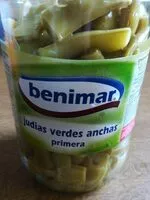 Mängden socker i Judías verdes cocidas