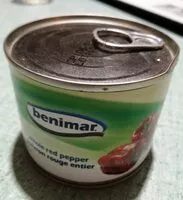 Mängden socker i Poivron rouge entier