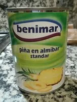 Mängden socker i Piña en almibar