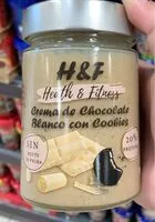 Mängden socker i Crema de Chocolate Blanco con Cookies